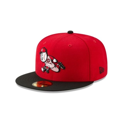 Sapca New Era Cincinnati Reds MLB Cooperstown Logo Pack 59FIFTY Fitted - Rosii